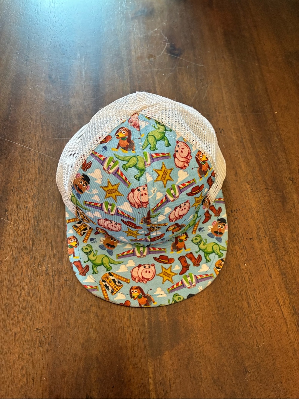 George Hats Toy Story Trucker Hat Boys Child Size 2-4Y Blue White Kids